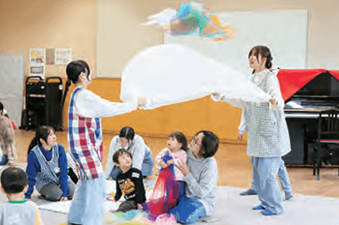 ボランティア活動を通じて地域貢献